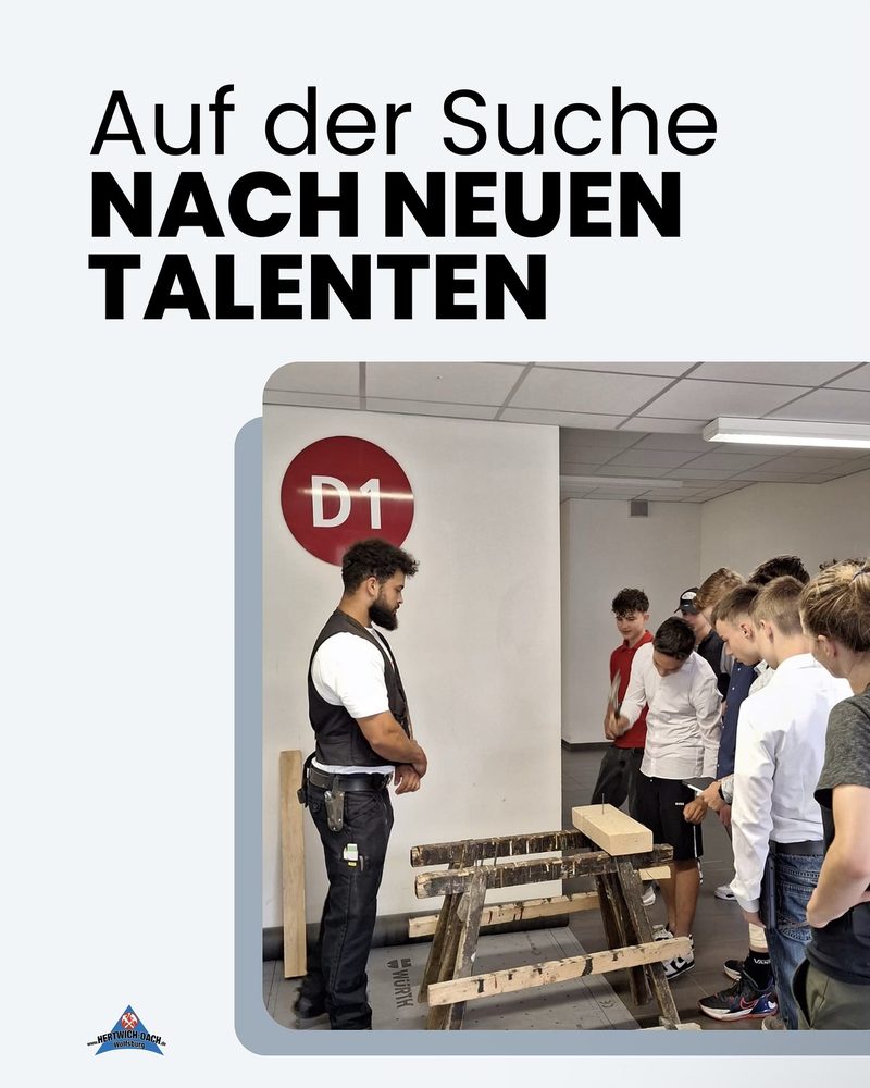 Beitrag von Hertwich Dach: Auf der Suche nach neuen Talenten